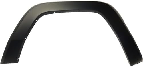 Front, Passenger Side Fender Flares, Primed For 2006-2010 Jeep Commander