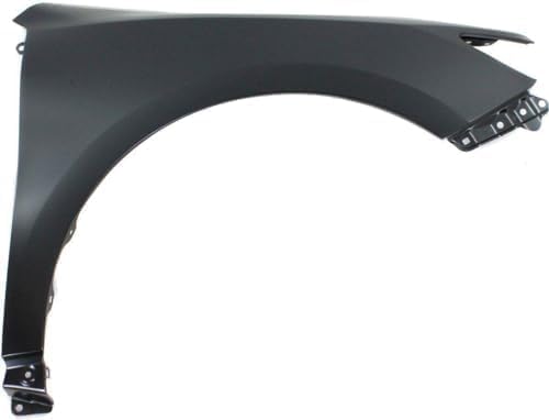 Front, Passenger Side Fender, Primed, For Models Without Signal Light Hole For 2012-2014 Toyota Camry
