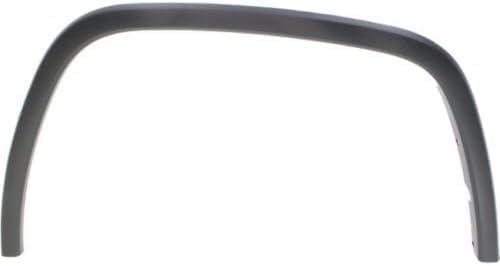 Front, Passenger Side Fender Flares, Textured Black For 2011-2016 Jeep Grand Cherokee