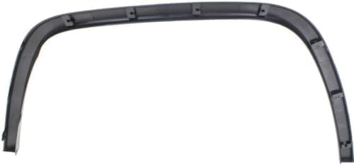 Front, Passenger Side Fender Flares, Textured Black For 2011-2016 Jeep Grand Cherokee
