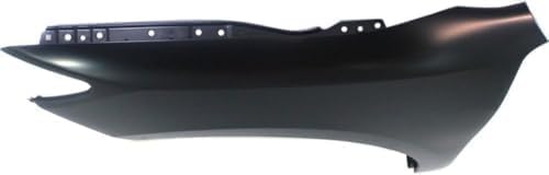 Front, Driver Side Fender, Primed, For Models Without Signal Light Hole For 2012-2014 Toyota Camry