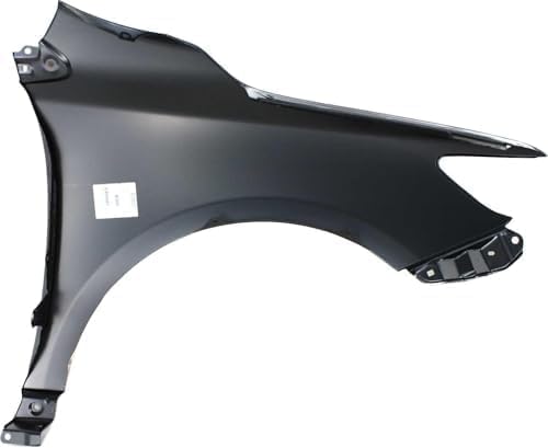 Front, Driver Side Fender, Without Turn Signal Light Hole, Japan Built Models For 2009-2013 Toyota Corolla