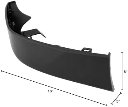 Rear, Passenger Side Valance, Primed, Base Model, 4 Cyl., 1.8L Engine For 2016 Scion iM / 2017-2018 Toyota Corolla