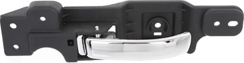 Front, Passenger Side Chrome Interior Door Handle, Without Door Lock Hole For 2008-2014 Dodge Challenger