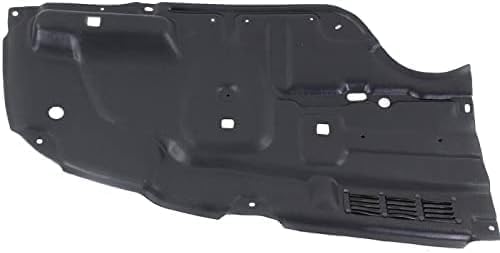 Front, Driver and Passenger Side Engine Splash Shields For 2011-2012 Toyota Avalon