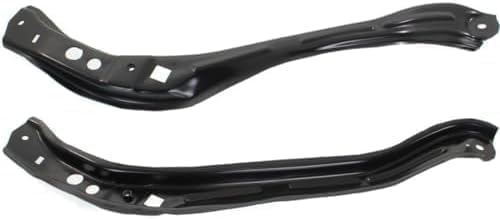 Driver and Passenger Side, Upper Radiator Support Upper Tie Bar, Sedan For 2007-2012 Toyota Yaris