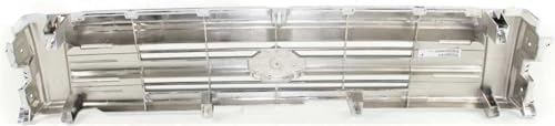 Grille Assembly, Chrome Shell with Painted Black Insert For 1992-1995 Toyota Pickup