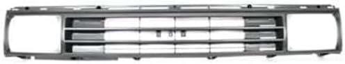 Grille Assembly, Painted Dark Silver Shell with Painted Black Insert For 1987-1988 Toyota Pickup