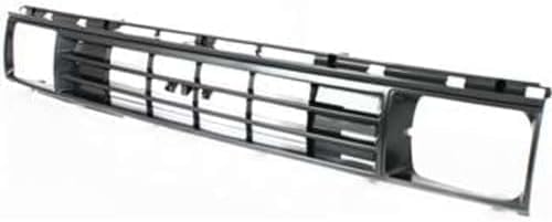 Grille Assembly, Painted Dark Silver Shell with Painted Black Insert For 1987-1988 Toyota Pickup