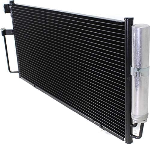 A/C Condenser, With Receiver Drier, Without Seals and O-Rings For 2004-2007 Subaru Impreza