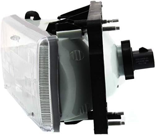 Driver and Passenger Side Halogen Headlight, OE Comparable Finish For 1991-1996 Dodge Dakota