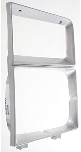 Driver and Passenger Side Headlight Door, Silver For 1983-1984 Chevrolet/GMC C/K Series