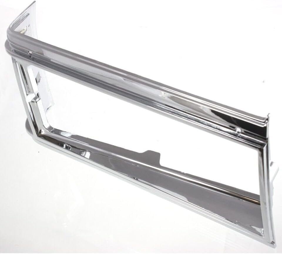 Driver and Passenger Side Headlight Door, Chrome For 1981-1985 Chevrolet Caprice