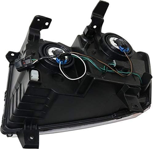 Driver and Passenger Side Halogen Headlight, OE Comparable Finish For 2005-2007 Jeep Grand Cherokee
