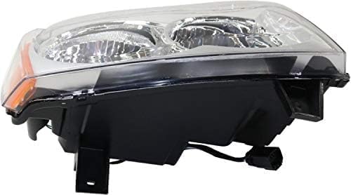 Driver and Passenger Side Halogen Headlight, OE Comparable Finish For 2005-2007 Jeep Grand Cherokee