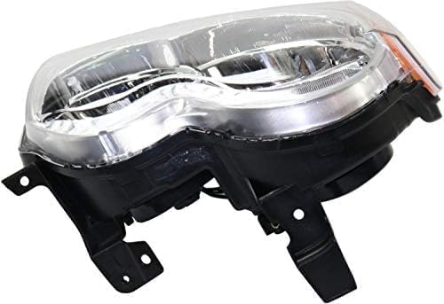 Driver and Passenger Side Halogen Headlight, OE Comparable Finish For 2005-2007 Jeep Grand Cherokee