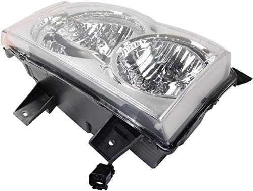 Driver and Passenger Side Halogen Headlight, OE Comparable Finish For 2005-2007 Jeep Grand Cherokee