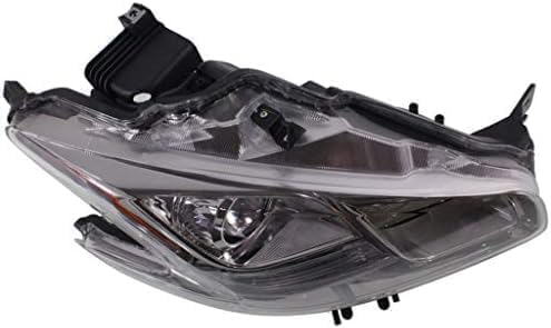 Passenger Side Headlight, with Bulb, HID/Xenon, with HID bulb and ballast, 6 Cyl., 3.5L Engine For 2009-2014 Nissan Maxima