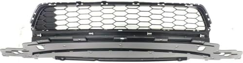 3-Piece Kit, Front Primed Bumper Cover, Sedan, EX/EX-L/LX/Sport Models, without Adaptive Cruise Control, Includes (1) Bumper Cover, (1) Bumper Grille, and (1) Grille For 2013-2015 Honda Accord