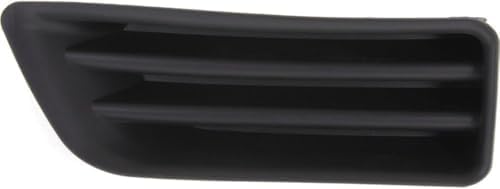 Front, Passenger Side Fog Light Cover, Black For 2006-2007 Honda Accord