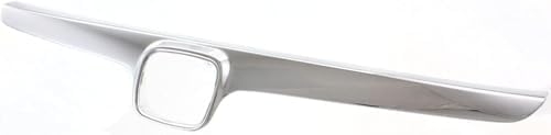 Grille Assembly, Bright Chrome Shell and Insert For 2006-2008 Honda Civic
