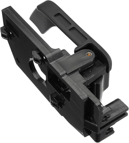 Front, Passenger Side Black Interior Door Handle, With Door Lock Button, Coupe For 2003-2008 Hyundai Tiburon