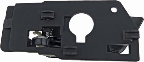 Front, Passenger Side Black Interior Door Handle, With Door Lock Button, Coupe For 2003-2008 Hyundai Tiburon