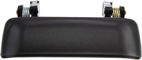 Set of 2 Front Driver and Passenger Side Textured Black Exterior Door Handles, Without Key Hole For 2001-2011 Ford Ranger / 2001-2010 Mazda Pickup