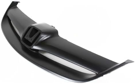Grille, Painted Black, Sedan For 2004-2005 Honda Civic