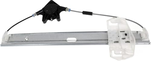 Rear, Passenger Side Power Window Regulator, Without Motor For 2007-2018 Jeep Wrangler