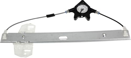 Rear, Passenger Side Power Window Regulator, Without Motor For 2007-2018 Jeep Wrangler