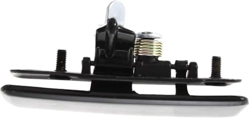 Front, Driver Side Smooth Black Exterior Door Handle, Without Key Hole For 1992-2005 Chevrolet Astro/Safari