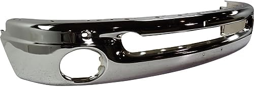 Front Bumper, Chrome, Without Mounting Brackets For 2002-2009 Dodge Ram