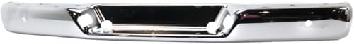Step Bumper, Chrome Face Bar Only; With pad provision, Without mounting bracket(s) CAPA Certified For 2013-2023 Chevrolet Express/GMC Savana 2500 3500