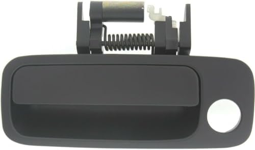 Front, Driver Side Primed Exterior Door Handle, With Key Hole For 1999-2003 Toyota Solara