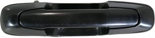Front Or Rear, Passenger Side Smooth Black Exterior Door Handle, Without Key Hole For 1999-2004 Suzuki Vitara / 2002-2006 XL-7