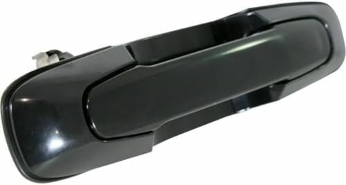 Front Or Rear, Passenger Side Smooth Black Exterior Door Handle, Without Key Hole For 1999-2004 Suzuki Vitara / 2002-2006 XL-7