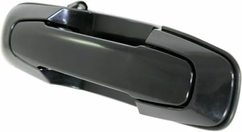 Front Or Rear, Passenger Side Smooth Black Exterior Door Handle, Without Key Hole For 1999-2004 Suzuki Vitara / 2002-2006 XL-7