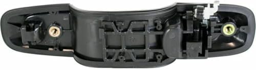 Front Or Rear, Passenger Side Smooth Black Exterior Door Handle, Without Key Hole For 1999-2004 Suzuki Vitara / 2002-2006 XL-7