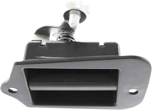 Rear, Driver Side Primed Interior Door Handle, Without Door Lock Hole For 1998 Isuzu Hombre / 1999-2003 Chevrolet S10 / GMC Sonoma