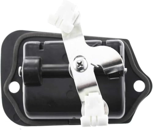 Rear, Driver Side Primed Interior Door Handle, Without Door Lock Hole For 1998 Isuzu Hombre / 1999-2003 Chevrolet S10 / GMC Sonoma