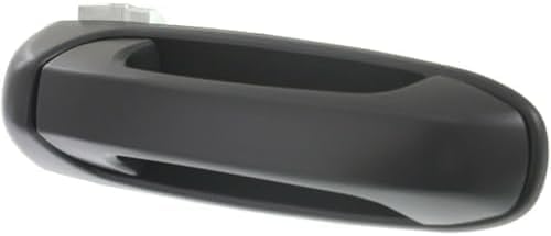 Rear Passenger Side Smooth Black Exterior Door Handle Without Keyhole For 2002-2009 Dodge Full Size Pickup / 2005-2011 Dakota