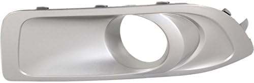 Front, Driver and Passenger Side Fog Light Trims, Primed For 2010-2012 Subaru Outback