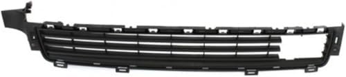 Front, Center Bumper Grille, Black For 2008-2017 Toyota Sequoia