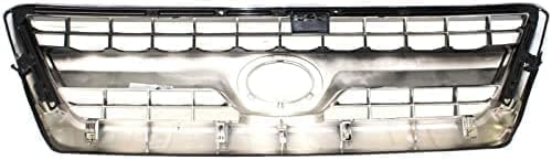 Grille, Chrome Shell with Primed Insert, SR5 Model For 2006-2009 Toyota 4Runner