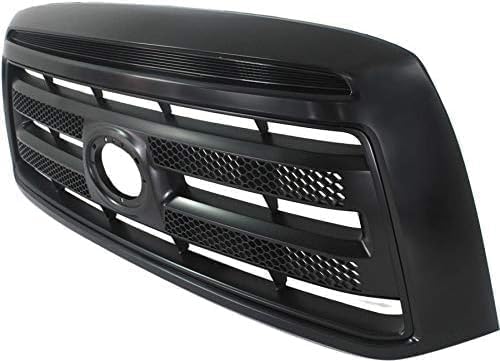 Upper Grille Assembly, Painted Black Shell and Insert For 2010-2013 Toyota Tundra