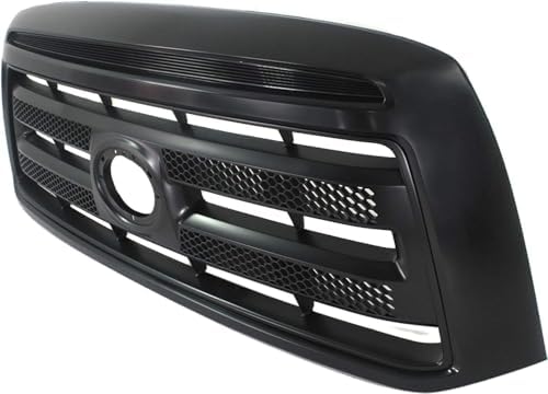 Upper Grille Assembly, Painted Black Shell and Insert For 2010-2013 Toyota Tundra