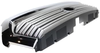 Upper Grille Assembly, Painted Silver Shell with Gray Insert, Limited Model, 8 Cyl., 5.7L Engine For 2014-2017 Toyota Tundra