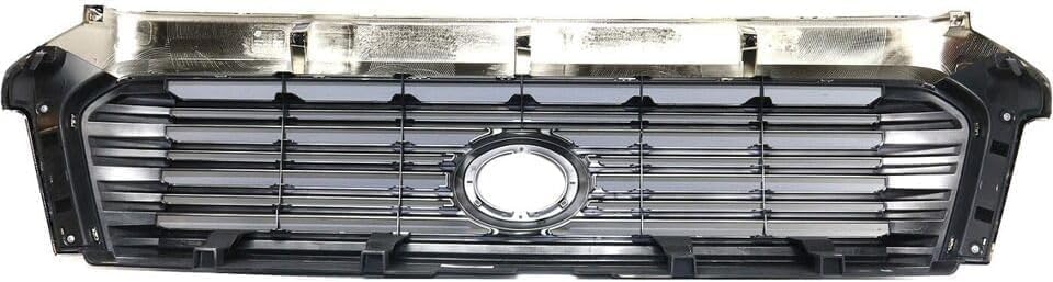 Upper Grille Assembly, Painted Silver Shell with Gray Insert, Limited Model, 8 Cyl., 5.7L Engine For 2014-2017 Toyota Tundra