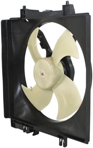Radiator and A/C Condenser Fan - Driver and Passenger Side For 2005-2014 Subaru Legacy/Outback